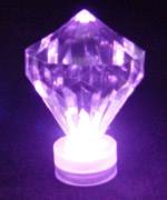 Purple Diamond Submersible LED Light